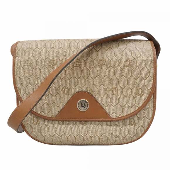 CHRISTIAN DIOR Brown Shoulder Bag